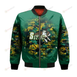 Siena Saints Bomber Jacket 3D Printed Camouflage Vintage