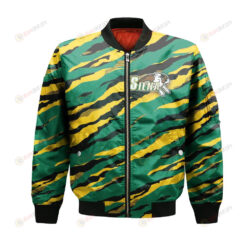 Siena Saints Bomber Jacket 3D Printed Sport Style Team Logo Pattern