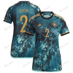 Simon 2 Germany 2023 National Team Away Jersey - Women