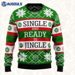 Single Ready To Jingle Ugly Sweaters For Men Women Unisex