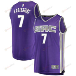 Skal Labissiere Sacramento Kings Fast Break Road Player Jersey - Purple