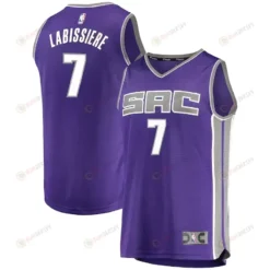 Skal Labissiere Sacramento Kings Fast Break Road Player Jersey - Purple