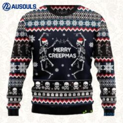 Skeleton Merry Xmas Ugly Sweaters For Men Women Unisex