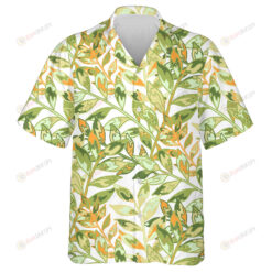 Sketch Pattern With Pacific Hippie Guitar And Hand Peace Sign Hawaiian Shirt