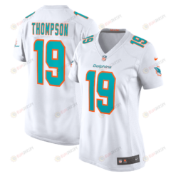 Skylar Thompson 19 Miami Dolphins Women's Game Player Jersey - White