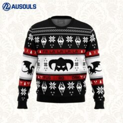 Skyrim Fusrodah Ugly Sweaters For Men Women Unisex