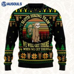 Sloth Team Holiday Ugly Sweaters For Men Women Unisex