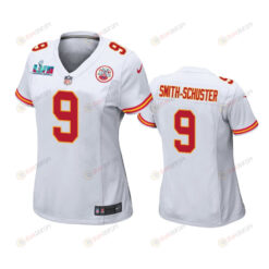 Smith-Schuster 9 Kansas City Chiefs Super Bowl LVII Game Jersey - Women White