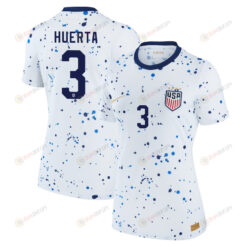 Sofia Huerta 3 USA Women's National Team 2023-24 World Cup Home Women Jersey