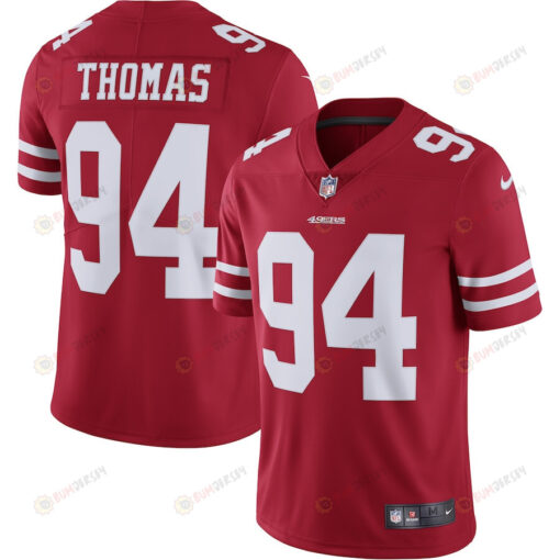 Solomon Thomas 94 San Francisco 49ers Vapor Untouchable Limited Jersey - Scarlet