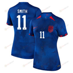 Sophia Smith 11 USA Women's National Team 2023-24 World Cup Away Women Jersey
