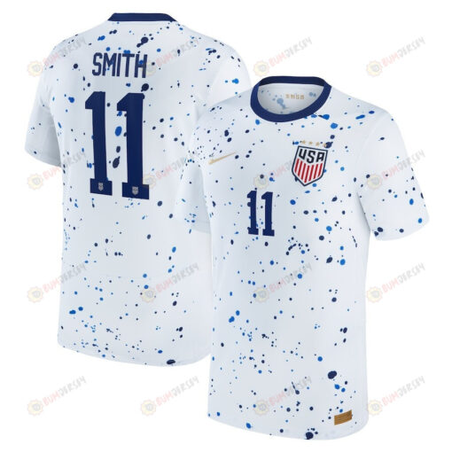 Sophia Smith 11 USWNT 2023 Home Men Jersey - White