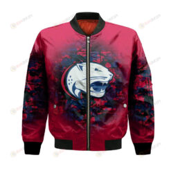 South Alabama Jaguars Bomber Jacket 3D Printed Camouflage Vintage