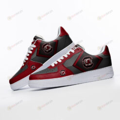 South Carolina Gamecocks Logo Pattern Air Force 1 Printed