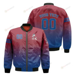 South Carolina State Bulldogs Fadded Bomber Jacket 3D Printed