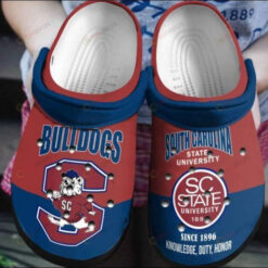 South Carolina State University Bulldogs Crocs Crocband Clog Comfortable Water Shoes - AOP Clog