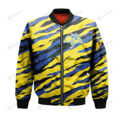 South Dakota State Jackrabbits Bomber Jacket 3D Printed Sport Style Team Logo Pattern