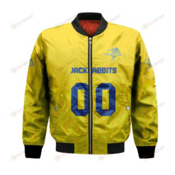 South Dakota State Jackrabbits Bomber Jacket 3D Printed Team Logo Custom Text And Number