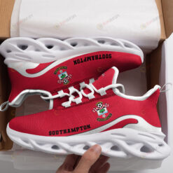 Southampton Logo Pattern 3D Max Soul Sneaker Shoes In Red