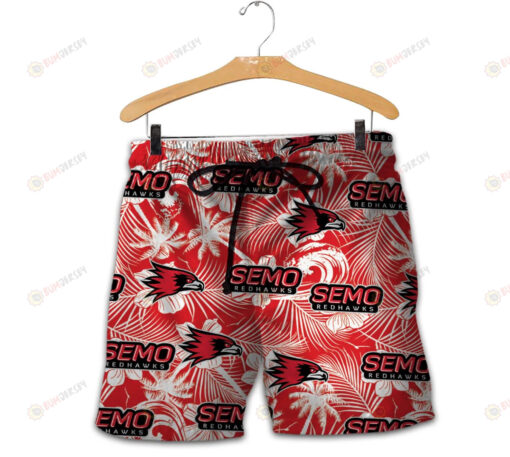 Southeast Missouri Redhawks Men Shorts Tropical Seamless