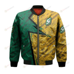 Southeastern Louisiana Lions Bomber Jacket 3D Printed Abstract Pattern Sport