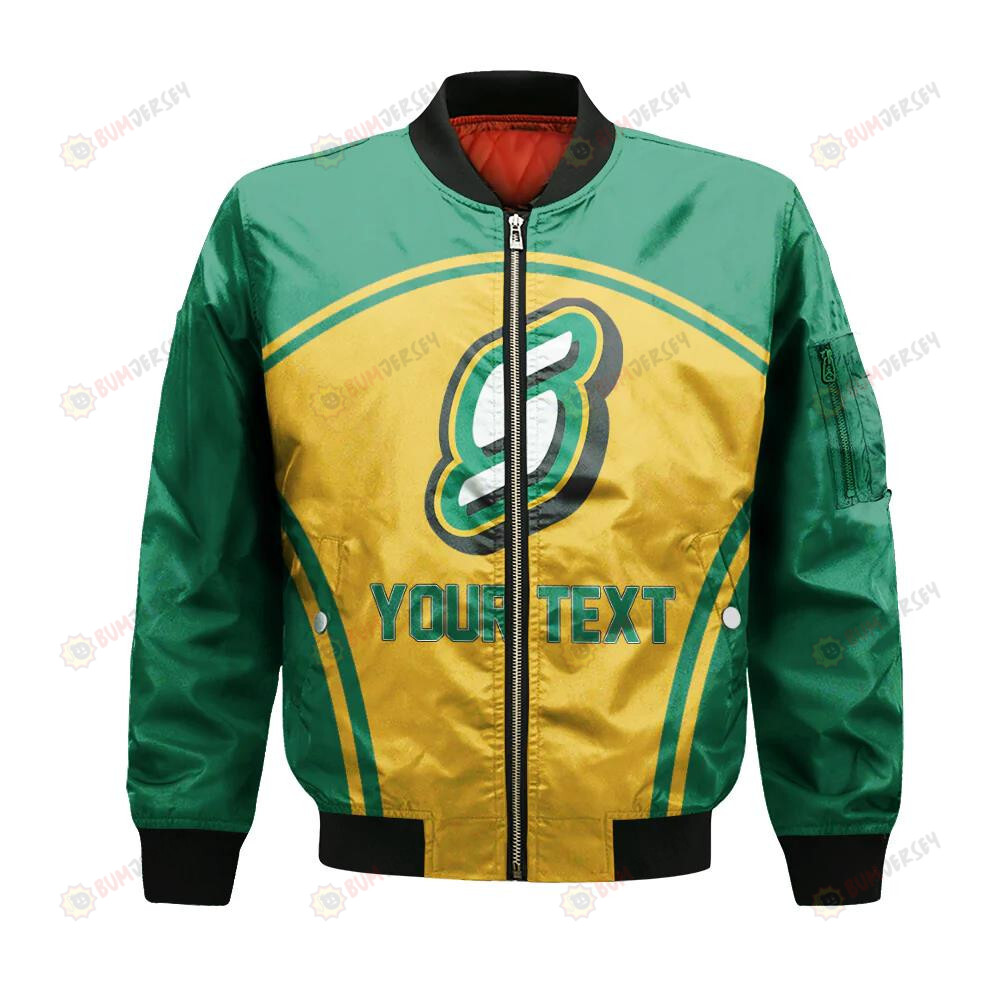 Southeastern Louisiana Lions Bomber Jacket 3D Printed Custom Text And Number Curve Style Sport