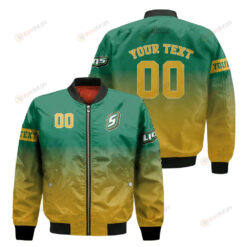 Southeastern Louisiana Lions Fadded Bomber Jacket 3D Printed