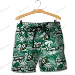 Southeastern Louisiana Lions Men Shorts Tropical Seamless