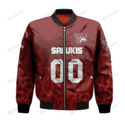 Southern Illinois Salukis Bomber Jacket 3D Printed Team Logo Custom Text And Number