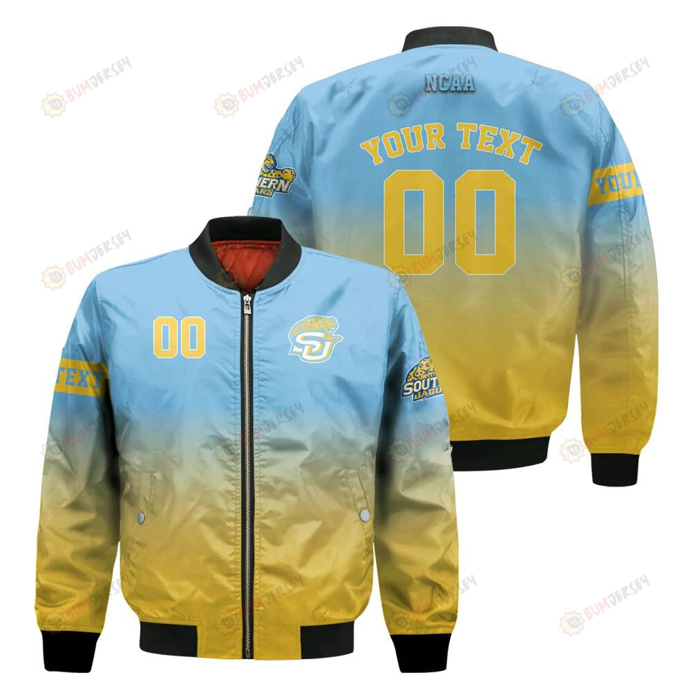 Southern Jaguars Fadded Bomber Jacket 3D Printed