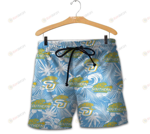 Southern Jaguars Men Shorts Tropical Seamless