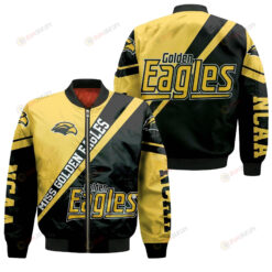 Southern Miss Golden Eagles Logo Bomber Jacket 3D Printed Cross Style