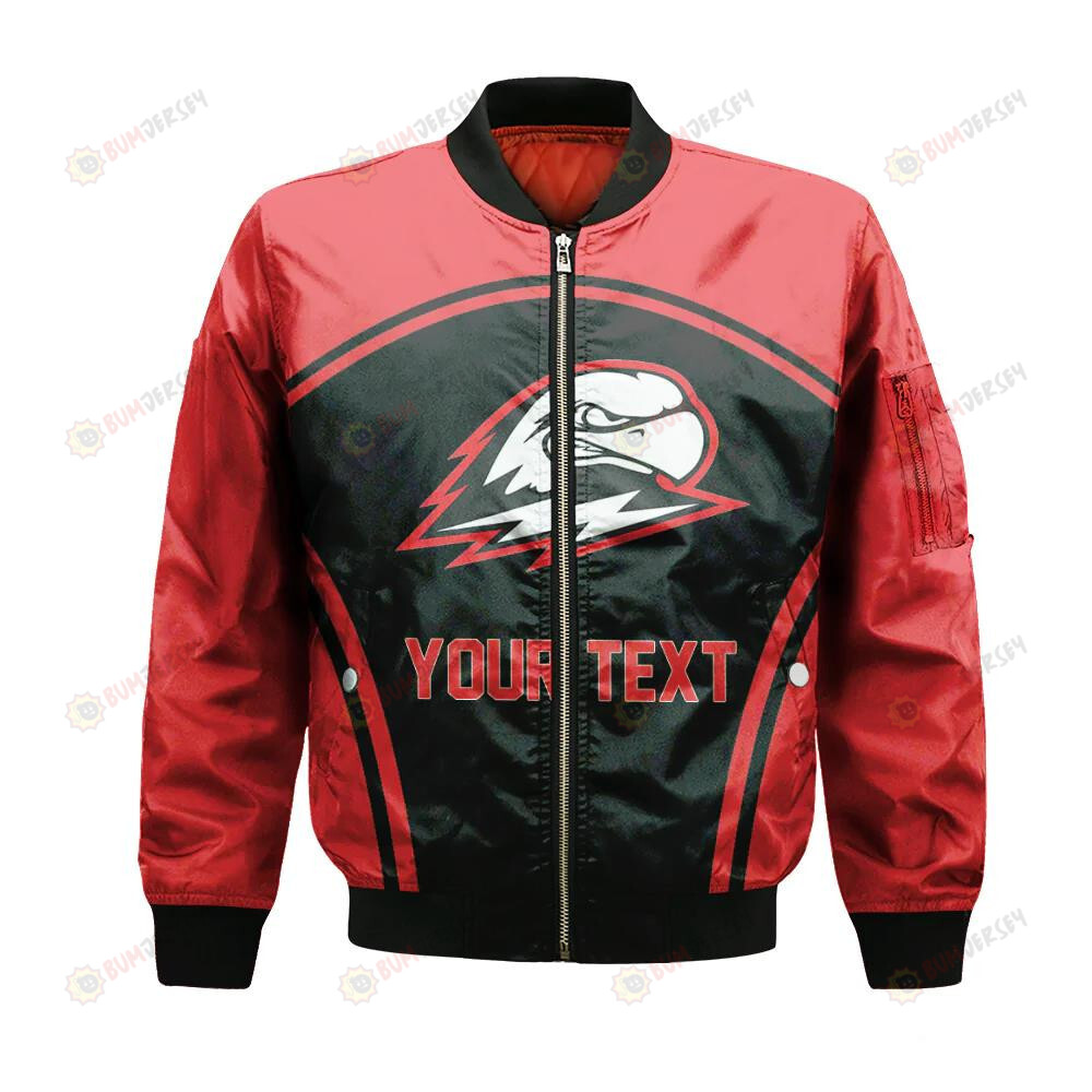 Southern Utah Thunderbirds Bomber Jacket 3D Printed Custom Text And Number Curve Style Sport
