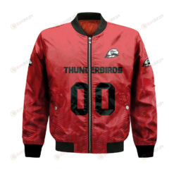 Southern Utah Thunderbirds Bomber Jacket 3D Printed Team Logo Custom Text And Number