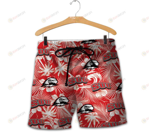 Southern Utah Thunderbirds Men Shorts Tropical Seamless