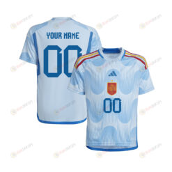 Spain 1 Star Women's National Team 2023-24 World Cup Custom Away Jersey