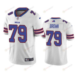 Spencer Brown 79 Buffalo Bills White Vapor Limited Jersey