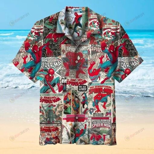 Spider-Man Coming Home Hawaiian Shirt Mixed Color