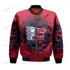 Spokane Chiefs Bomber Jacket 3D Printed Camouflage Vintage