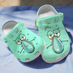Spongebob Green Theme Crocs Crocband Clog Comfortable Water Shoes - AOP Clog
