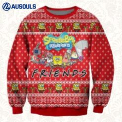 Spongebob Squarepants Friends Christmas Ugly Sweaters For Men Women Unisex