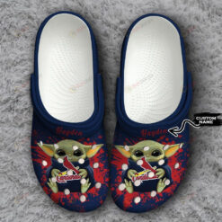 St Louis Cardinals Baby Yoda Custom Name Crocs Classic Clogs Shoes - AOP Clog