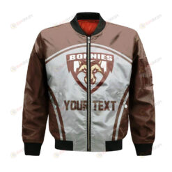 St. Bonaventure Bonnies Bomber Jacket 3D Printed Custom Text And Number Curve Style Sport