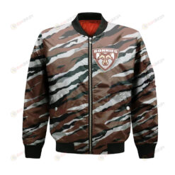 St. Bonaventure Bonnies Bomber Jacket 3D Printed Sport Style Team Logo Pattern