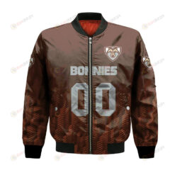 St. Bonaventure Bonnies Bomber Jacket 3D Printed Team Logo Custom Text And Number