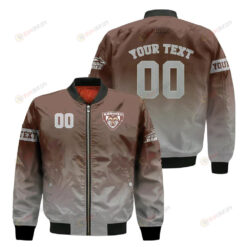 St. Bonaventure Bonnies Fadded Bomber Jacket 3D Printed