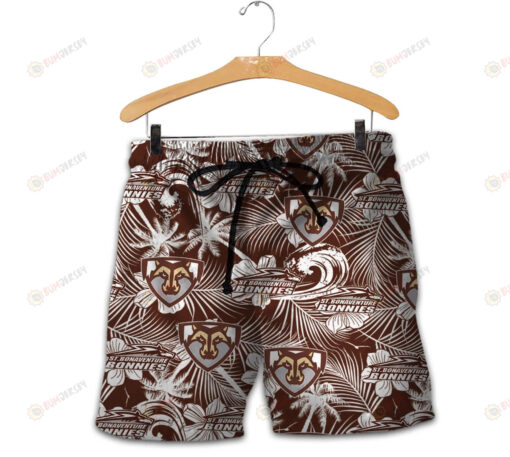 St. Bonaventure Bonnies Men Shorts Tropical Seamless