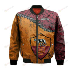 St. Catharines Wolves Bomber Jacket 3D Printed Grunge Polynesian Tattoo