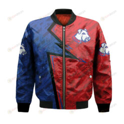 St. Francis Brooklyn Terriers Bomber Jacket 3D Printed Abstract Pattern Sport