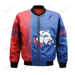 St. Francis Brooklyn Terriers Bomber Jacket 3D Printed Half Style